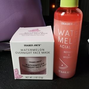 Watermelon Overnight face mask and Facial Mist.